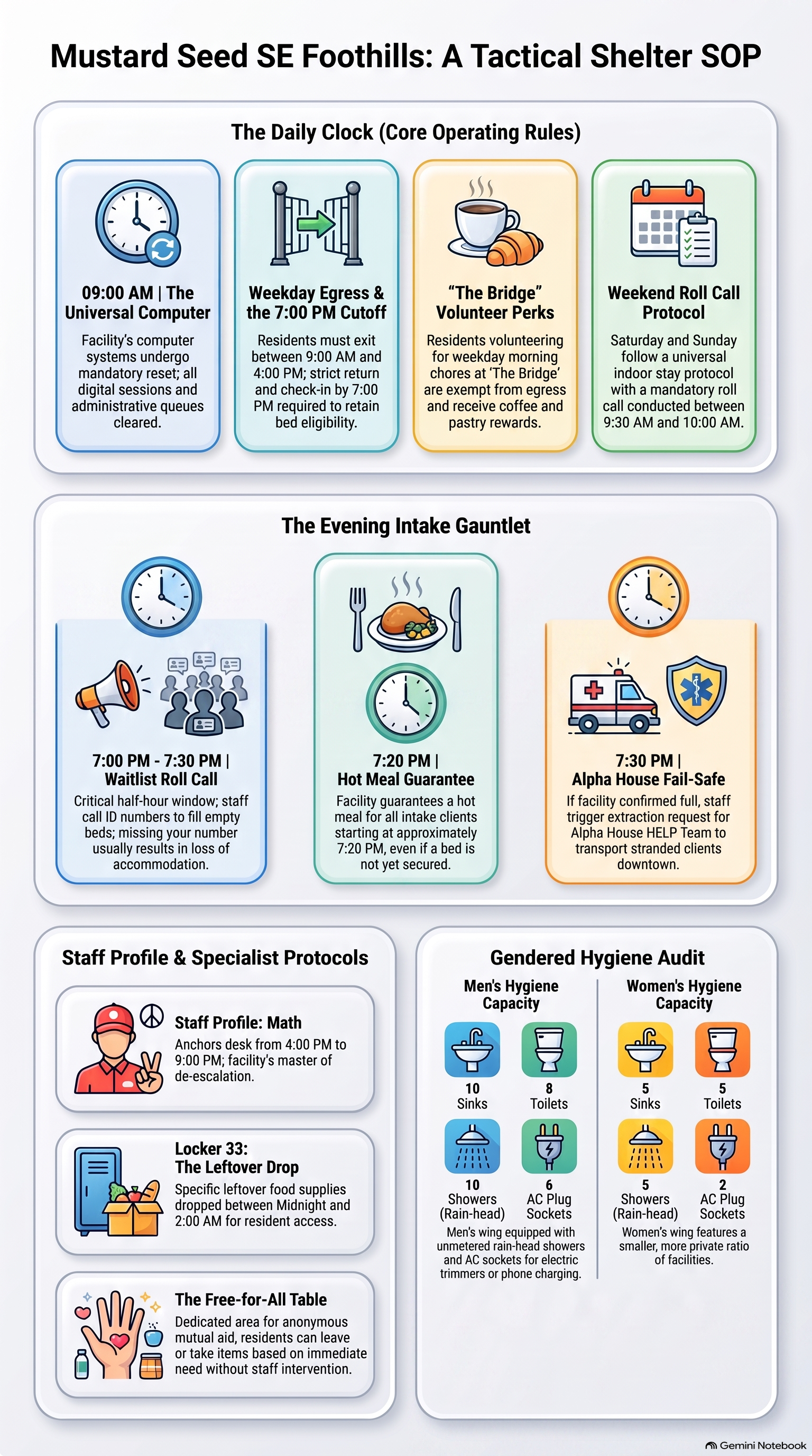 Mustard Seed Shelter SE Tactical Operating Procedures